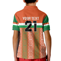 Equipe de Football Du Niger Custom Kid Polo Shirt - Wonder Print Shop