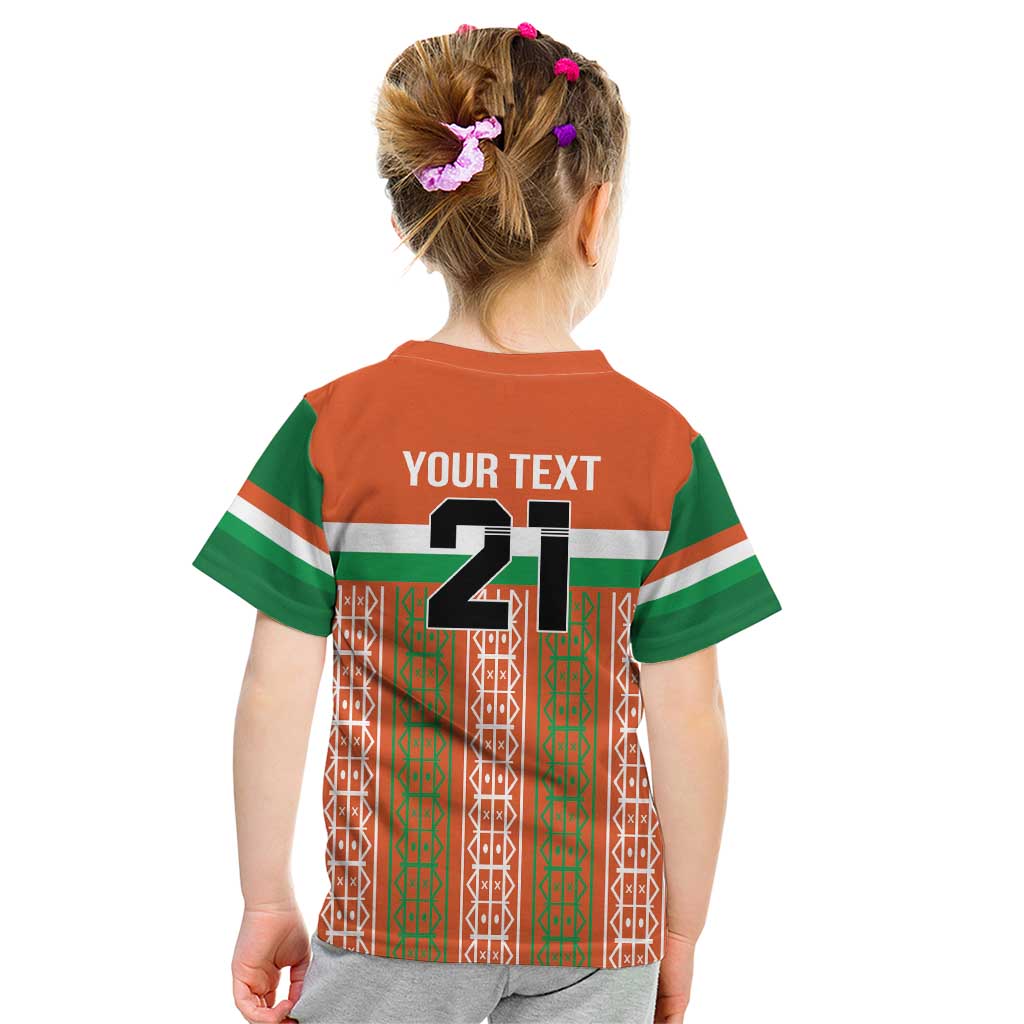 Equipe de Football Du Niger Custom Kid T Shirt - Wonder Print Shop