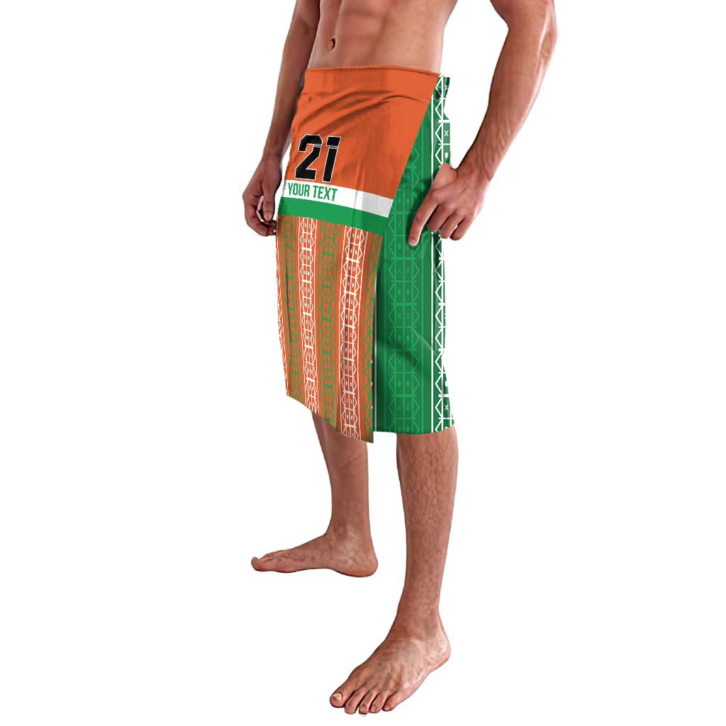 Equipe de Football Du Niger Custom Lavalava - Wonder Print Shop