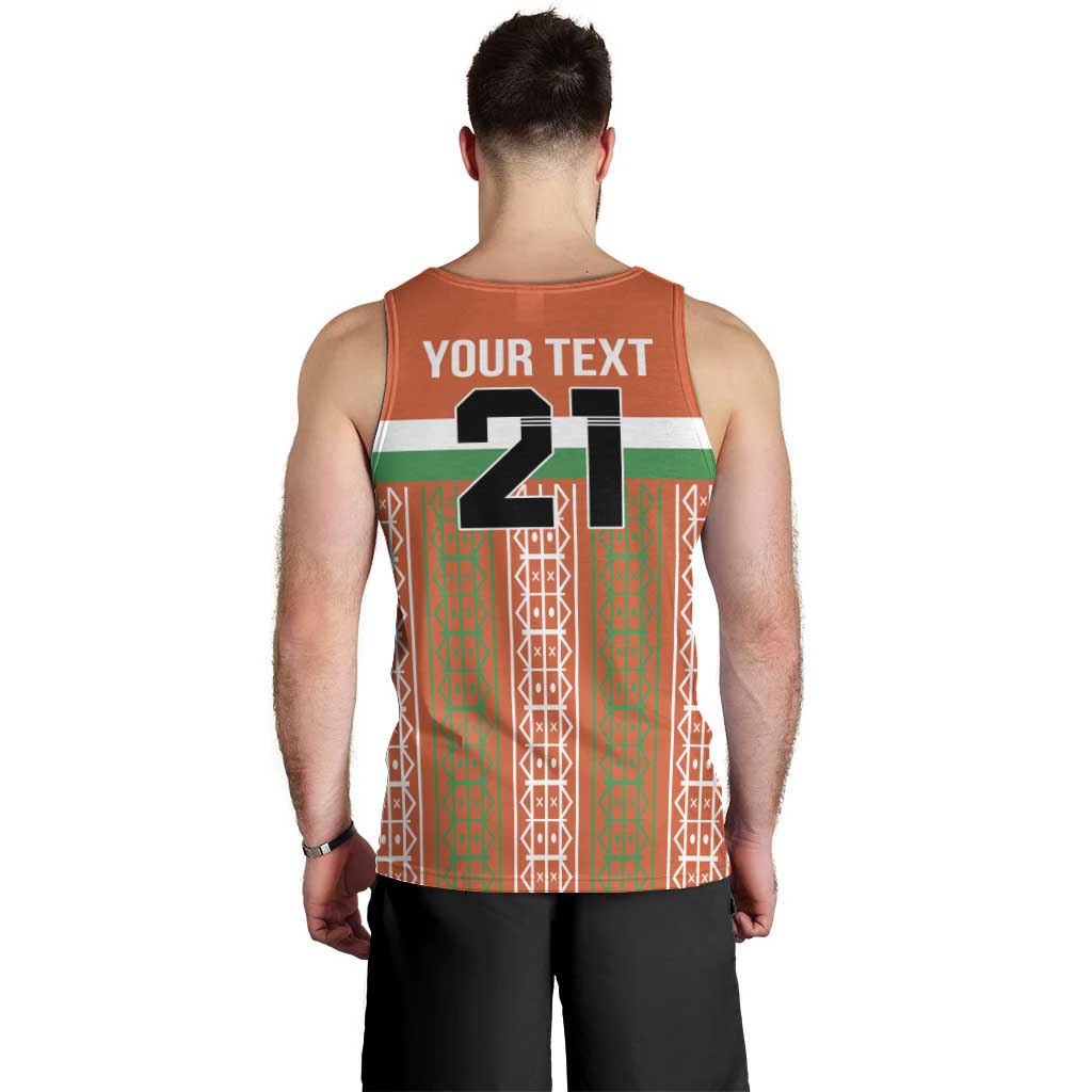 Equipe de Football Du Niger Custom Men Tank Top - Wonder Print Shop