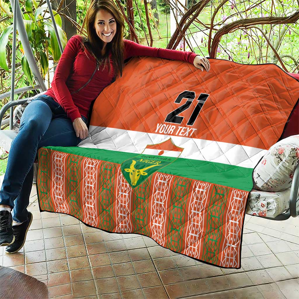 Equipe de Football Du Niger Custom Quilt - Wonder Print Shop