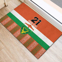 Equipe de Football Du Niger Custom Rubber Doormat - Wonder Print Shop