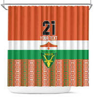 Equipe de Football Du Niger Custom Shower Curtain