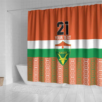 Equipe de Football Du Niger Custom Shower Curtain