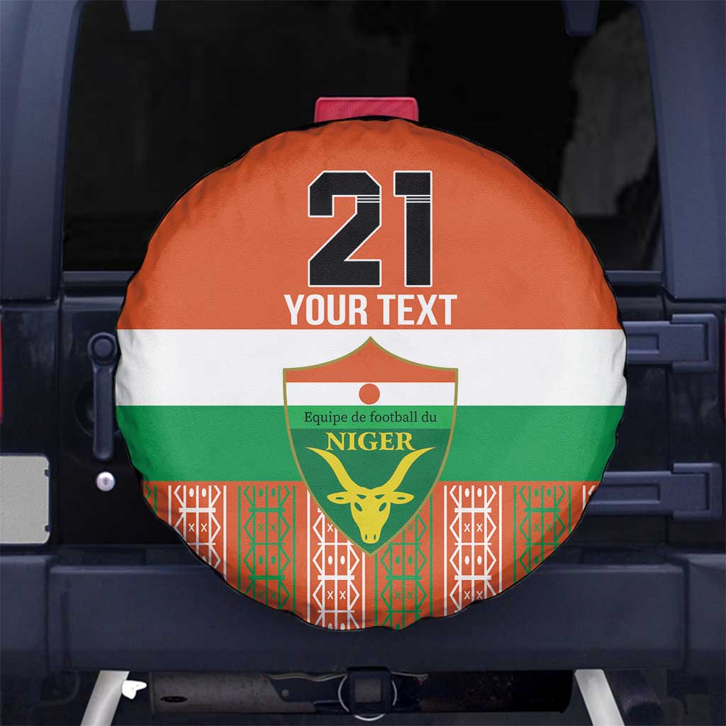 Equipe de Football Du Niger Custom Spare Tire Cover - Wonder Print Shop