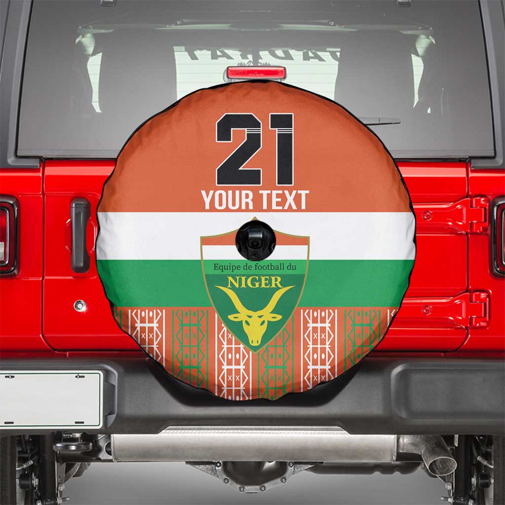 Equipe de Football Du Niger Custom Spare Tire Cover - Wonder Print Shop