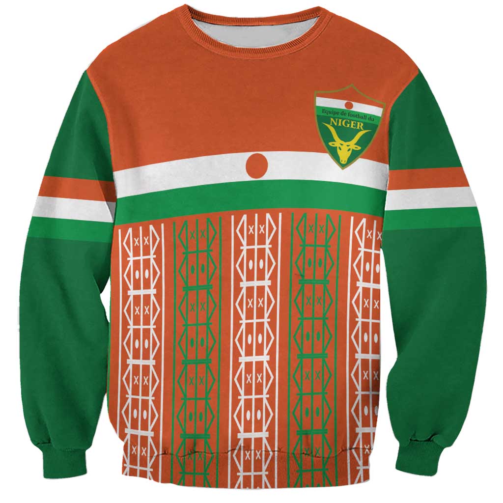 Equipe de Football Du Niger Custom Sweatshirt - Wonder Print Shop