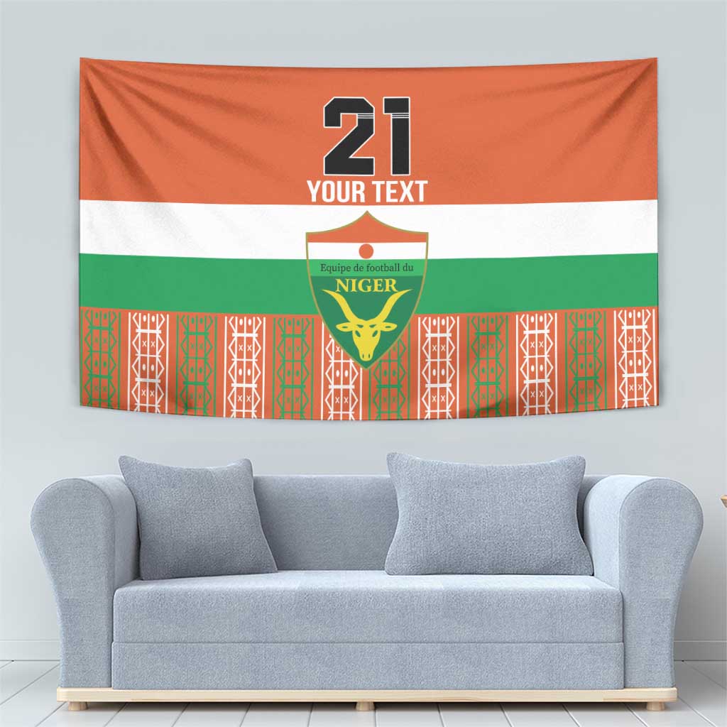 Equipe de Football Du Niger Custom Tapestry - Wonder Print Shop