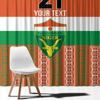 Equipe de Football Du Niger Custom Window Curtain - Wonder Print Shop