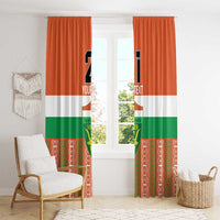 Equipe de Football Du Niger Custom Window Curtain - Wonder Print Shop