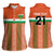 Equipe de Football Du Niger Custom Women Sleeveless Polo Shirt - Wonder Print Shop
