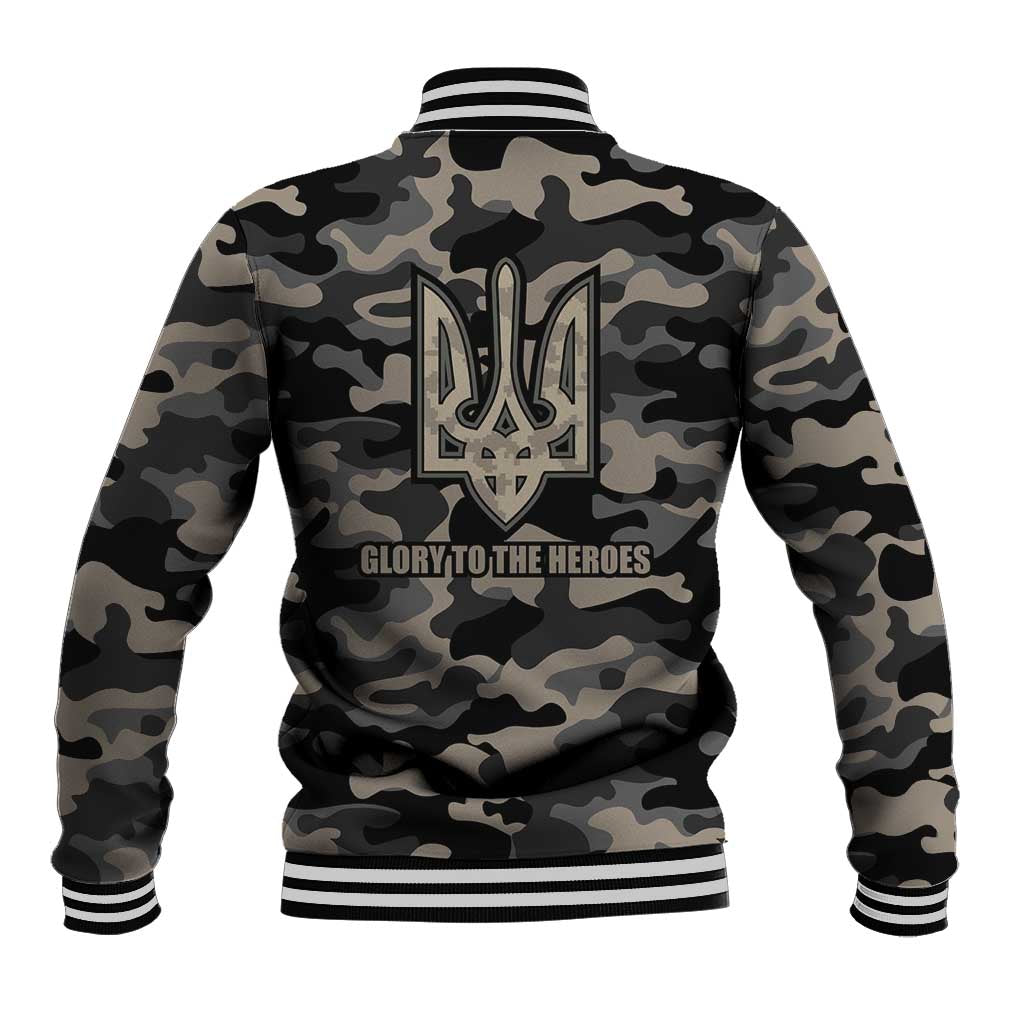 Glory to Ukraine Baseball Jacket Glory to the Heroes