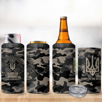 Glory to Ukraine 4 in 1 Can Cooler Tumbler Glory to the Heroes
