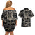 Glory to Ukraine Couples Matching Off Shoulder Short Dress and Hawaiian Shirt Glory to the Heroes