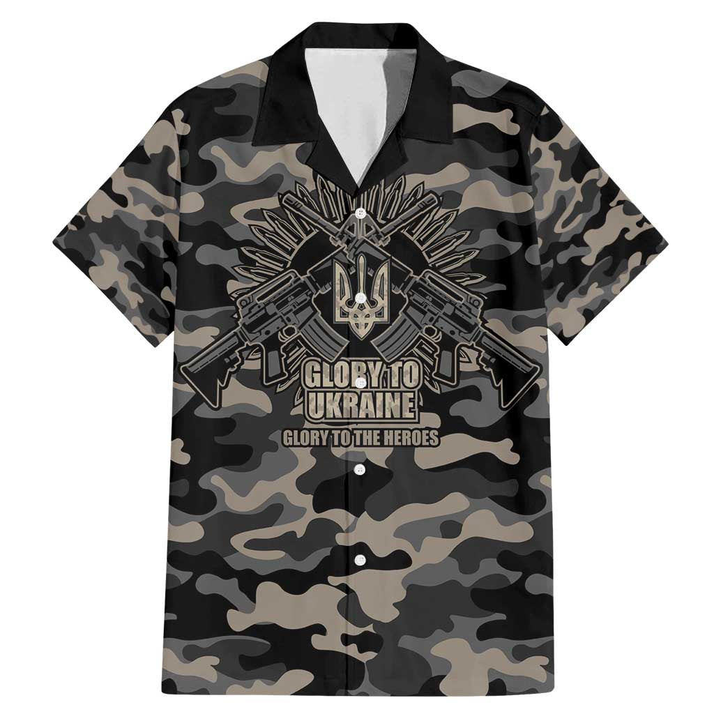 Glory to Ukraine Family Matching Mermaid Dress and Hawaiian Shirt Glory to the Heroes