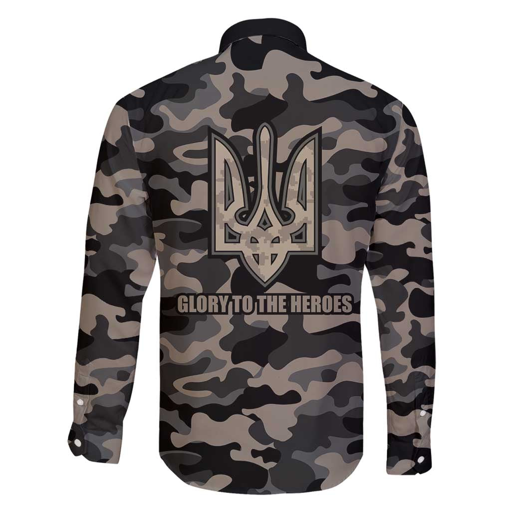 Glory to Ukraine Family Matching Off Shoulder Maxi Dress and Hawaiian Shirt Glory to the Heroes