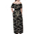 Glory to Ukraine Family Matching Off Shoulder Maxi Dress and Hawaiian Shirt Glory to the Heroes