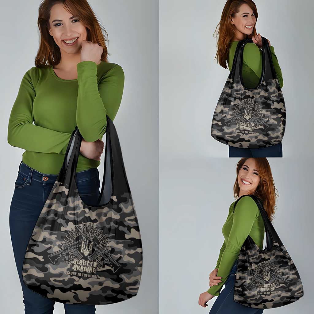 Glory to Ukraine Grocery Bag Glory to the Heroes