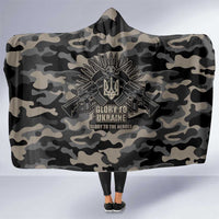 Glory to Ukraine Hooded Blanket Glory to the Heroes