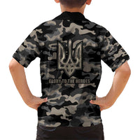 Glory to Ukraine Kid Hawaiian Shirt Glory to the Heroes