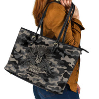 Glory to Ukraine Leather Tote Bag Glory to the Heroes