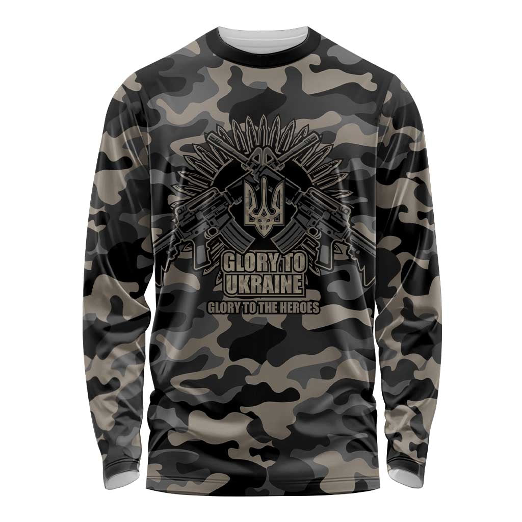Glory to Ukraine Long Sleeve Shirt Glory to the Heroes