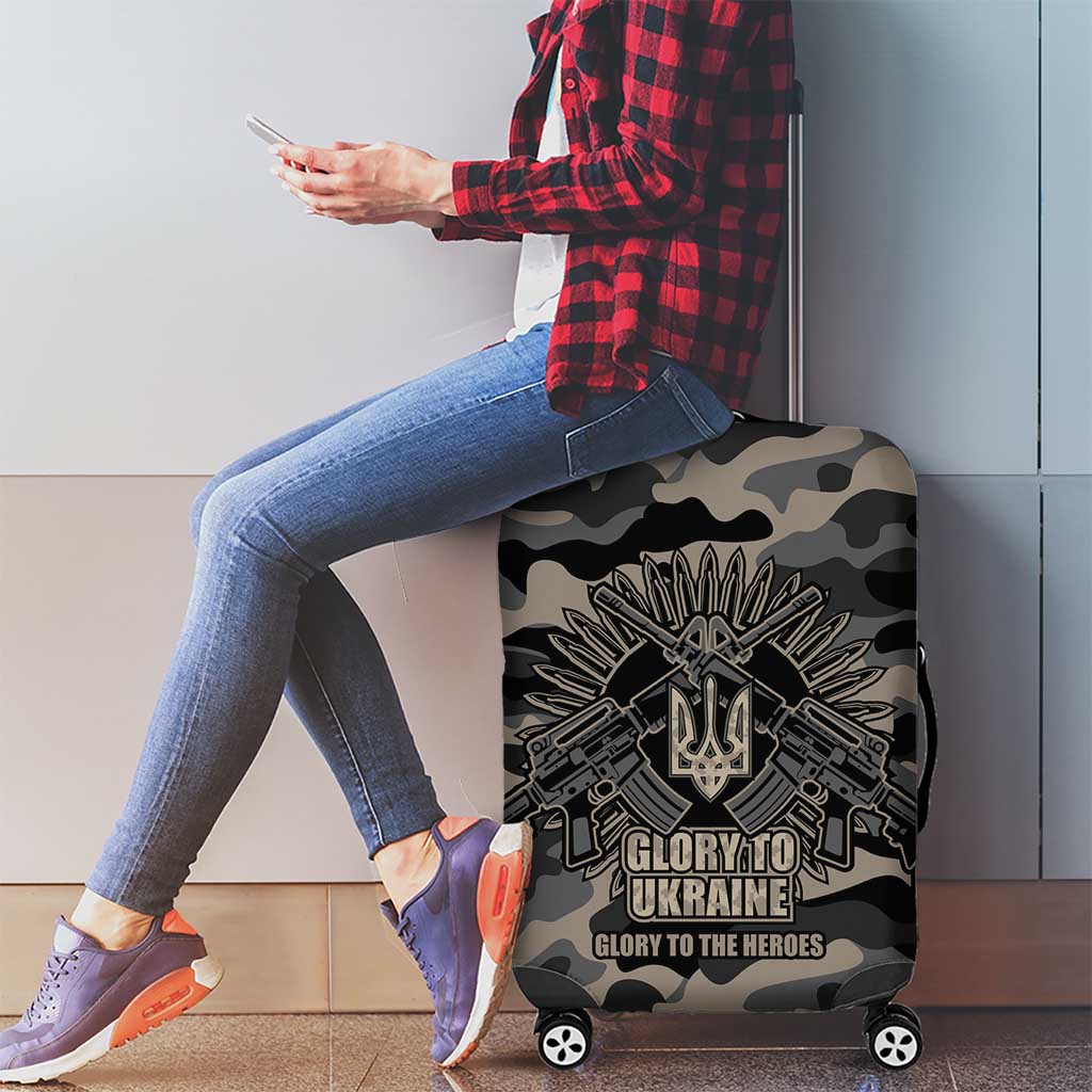 Glory to Ukraine Luggage Cover Glory to the Heroes