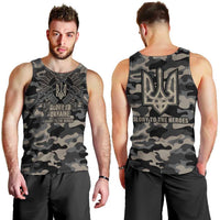 Glory to Ukraine Men Tank Top Glory to the Heroes