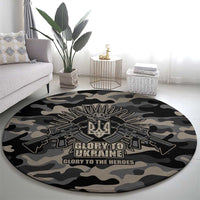 Glory to Ukraine Round Carpet Glory to the Heroes