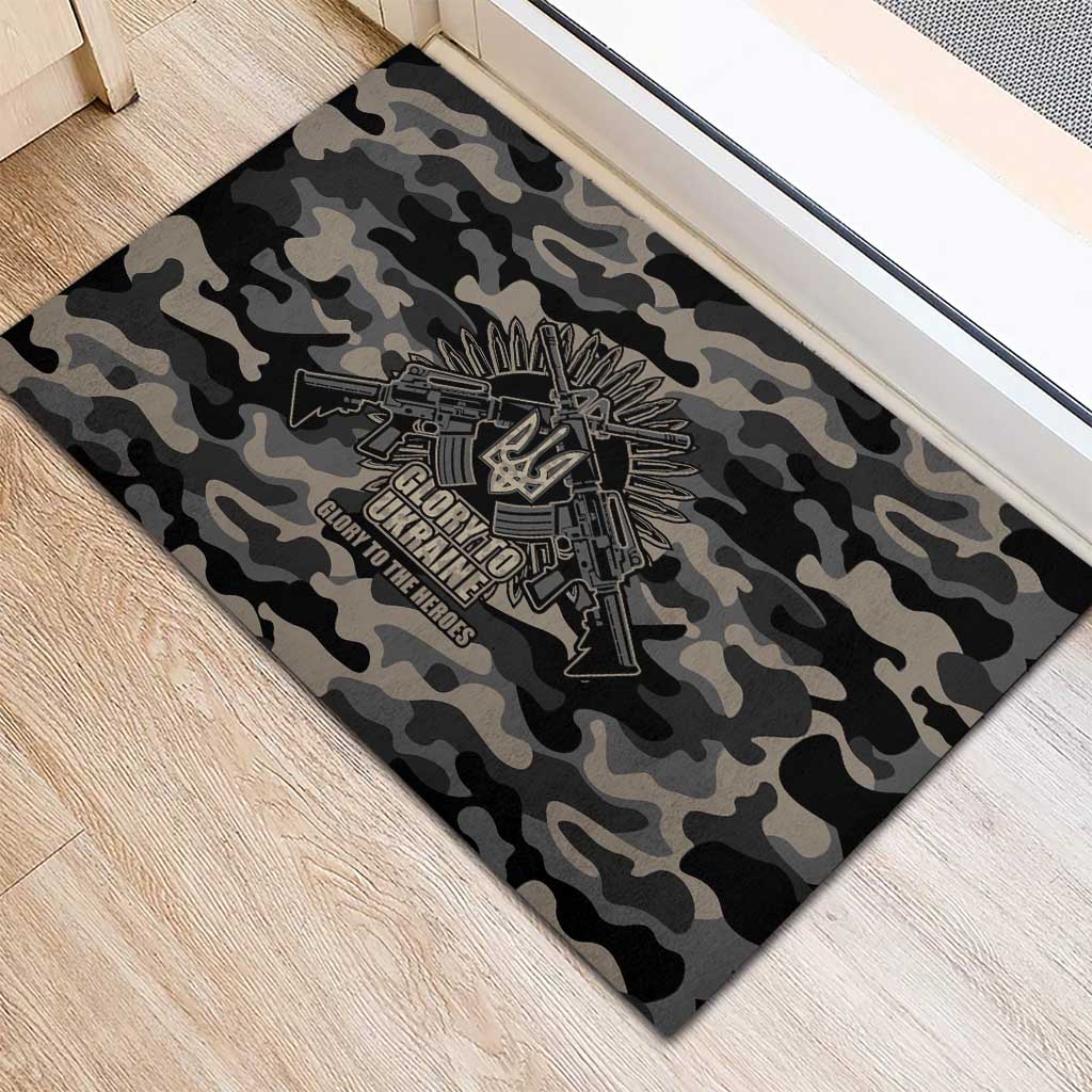 Glory to Ukraine Rubber Doormat Glory to the Heroes