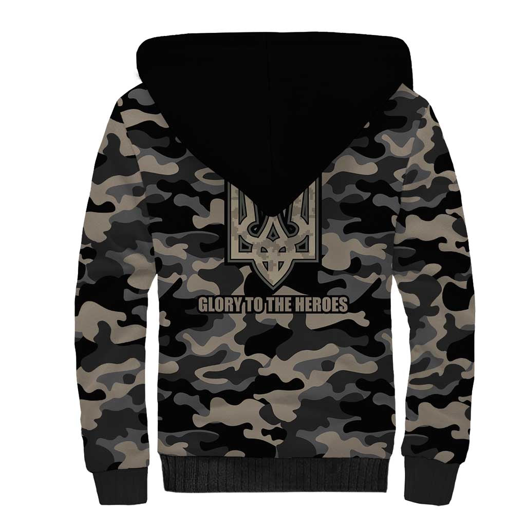 Glory to Ukraine Sherpa Hoodie Glory to the Heroes