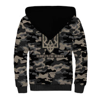 Glory to Ukraine Sherpa Hoodie Glory to the Heroes