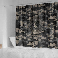 Glory to Ukraine Shower Curtain Glory to the Heroes