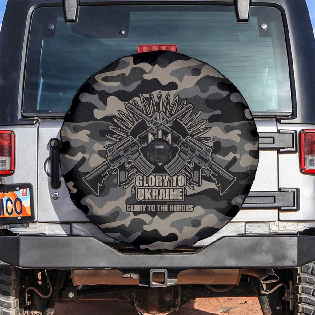 Glory to Ukraine Spare Tire Cover Glory to the Heroes