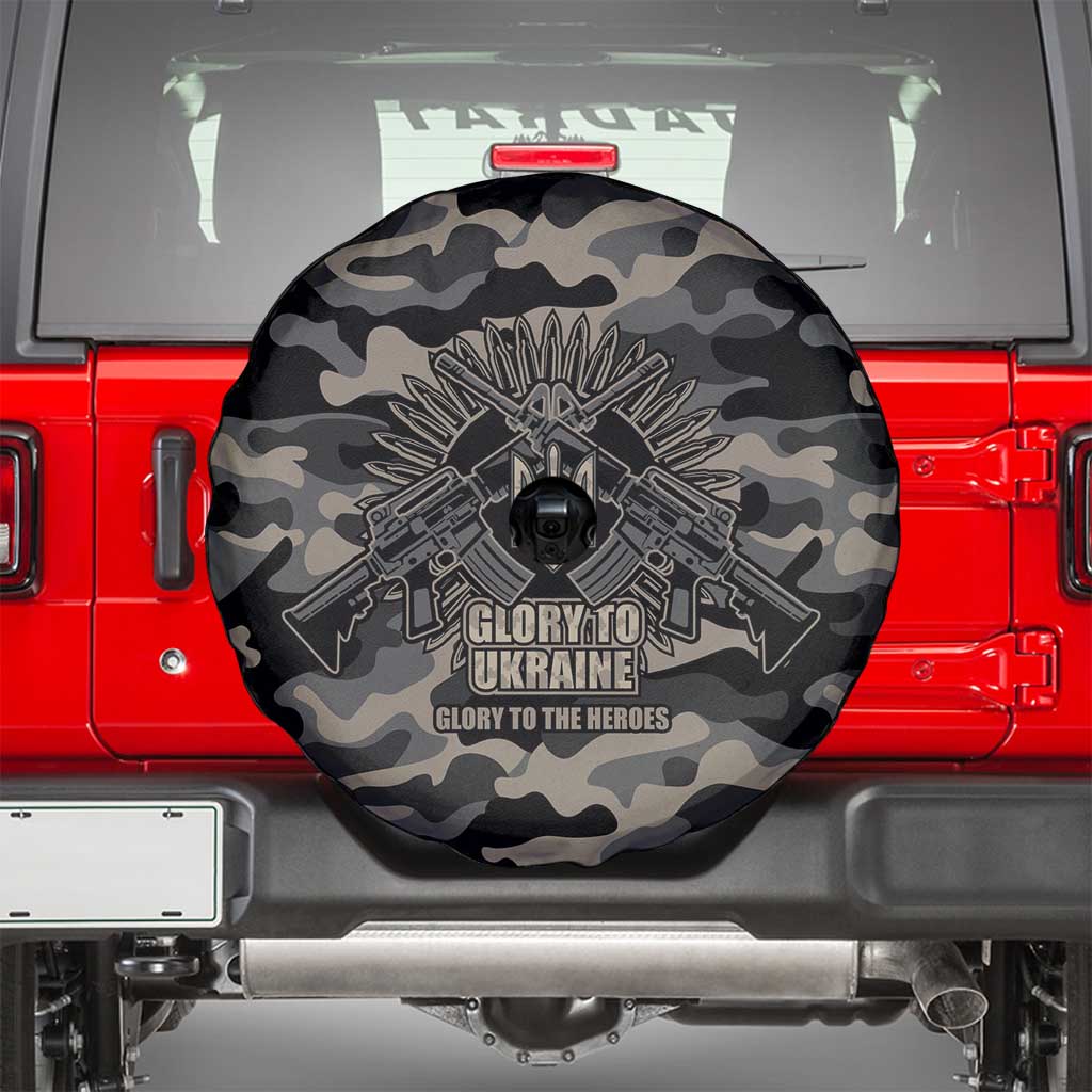 Glory to Ukraine Spare Tire Cover Glory to the Heroes