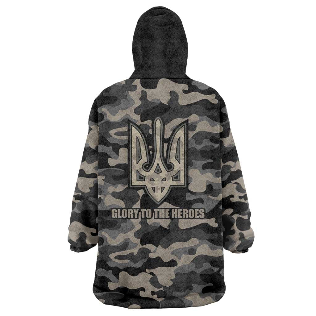 Glory to Ukraine Wearable Blanket Hoodie Glory to the Heroes