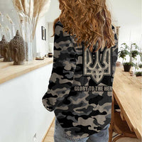 Glory to Ukraine Women Casual Shirt Glory to the Heroes