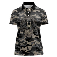 Glory to Ukraine Women Polo Shirt Glory to the Heroes