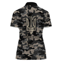Glory to Ukraine Women Polo Shirt Glory to the Heroes