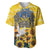 Glory to Ukraine Baseball Jersey Sunflower Field Modern Art