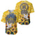 Glory to Ukraine Baseball Jersey Sunflower Field Modern Art