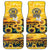 Glory to Ukraine Car Mats Sunflower Field Modern Art