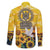 Glory to Ukraine Family Matching Puletasi and Hawaiian Shirt Sunflower Field Modern Art