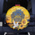 Glory to Ukraine Spare Tire Cover Sunflower Field Modern Art