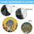Glory to Ukraine Spare Tire Cover Sunflower Field Modern Art
