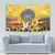 Glory to Ukraine Tapestry Sunflower Field Modern Art