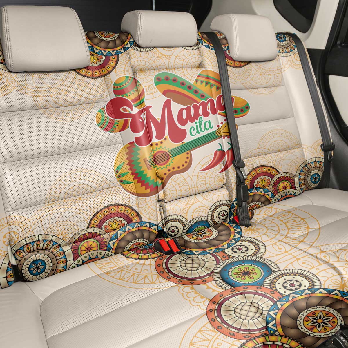 Mamacita Cinco De Mayo Spirit Back Car Seat Cover