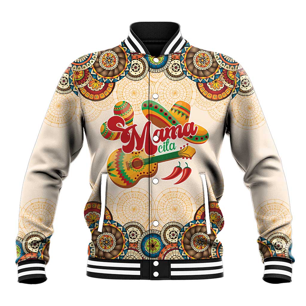 Mamacita Cinco De Mayo Spirit Baseball Jacket