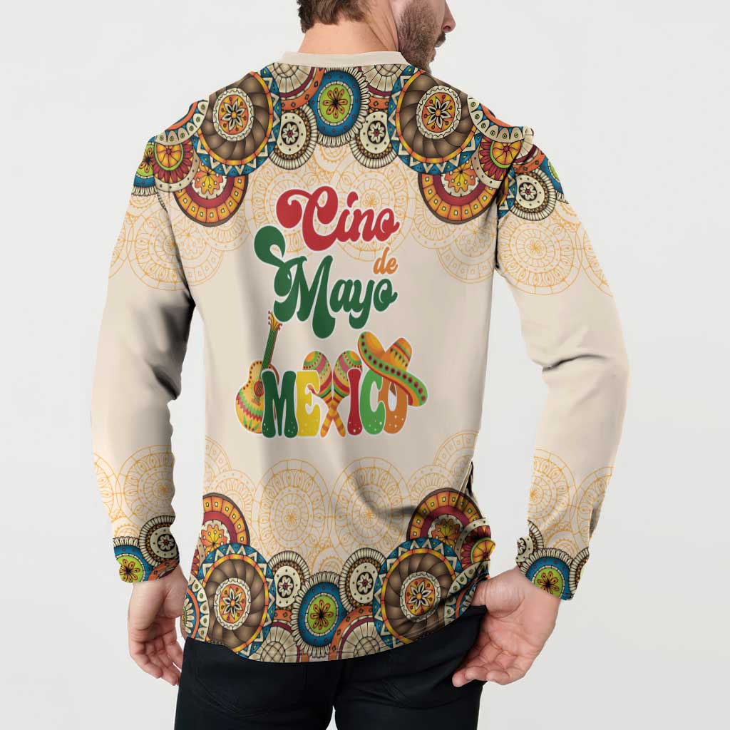Mamacita Cinco De Mayo Spirit Button Sweatshirt