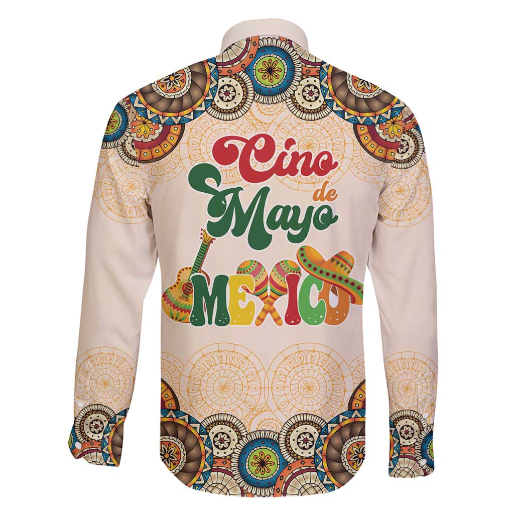 Mamacita Cinco De Mayo Spirit Family Matching Long Sleeve Bodycon Dress and Hawaiian Shirt
